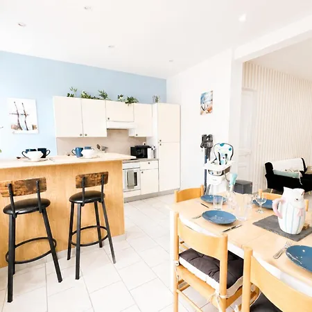 Appartement Le Nid Des Marins - Duplex Centre 6 Voyageurs Calais